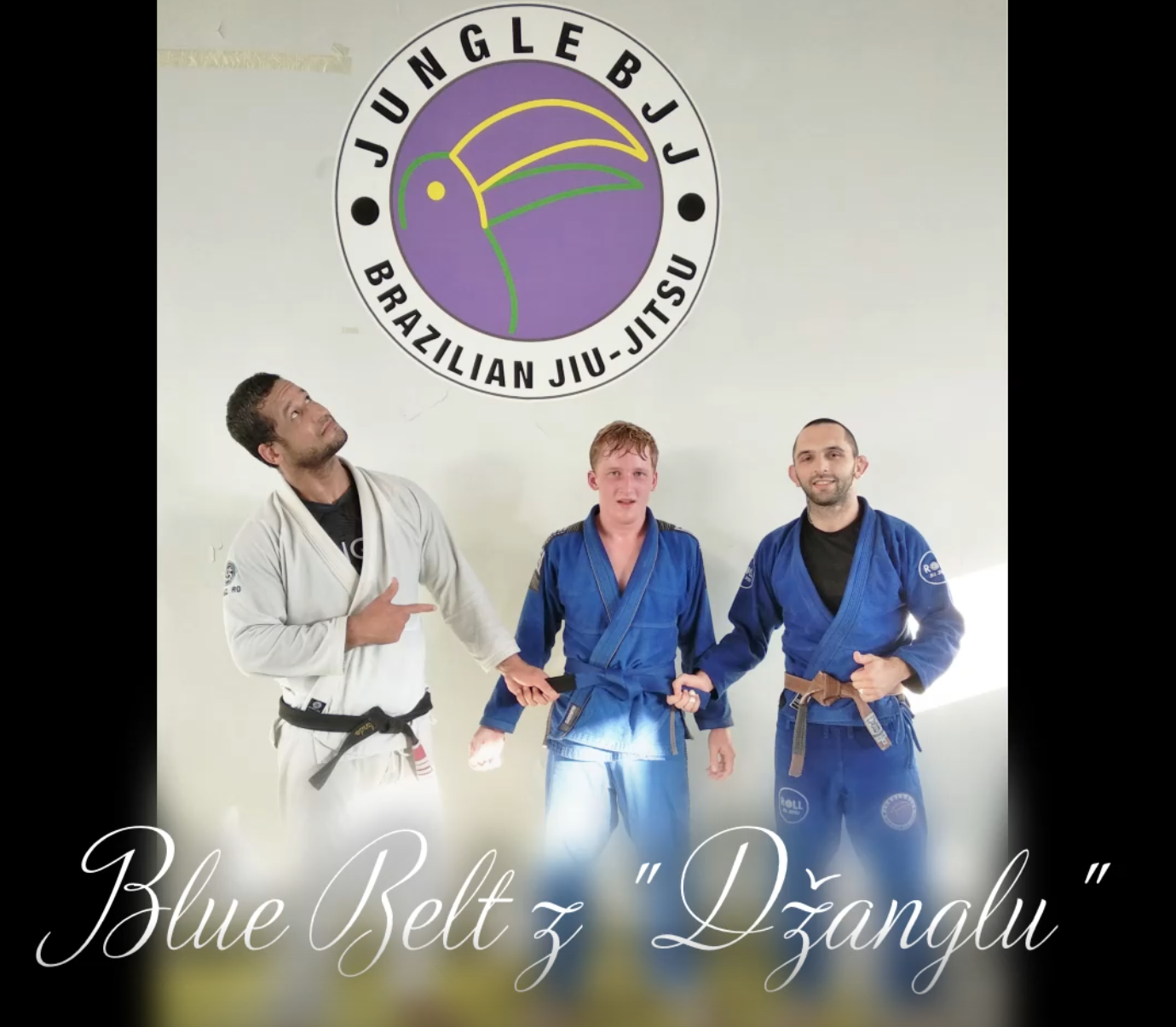 Další Blue Belt v brazilském jiu-jitsu v Kobře 